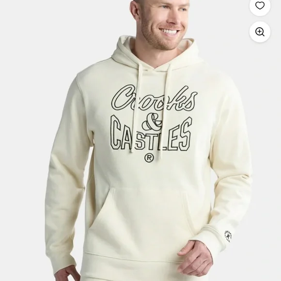 Crooks & Castles Off-White Hoodie - Picture 7 of 9